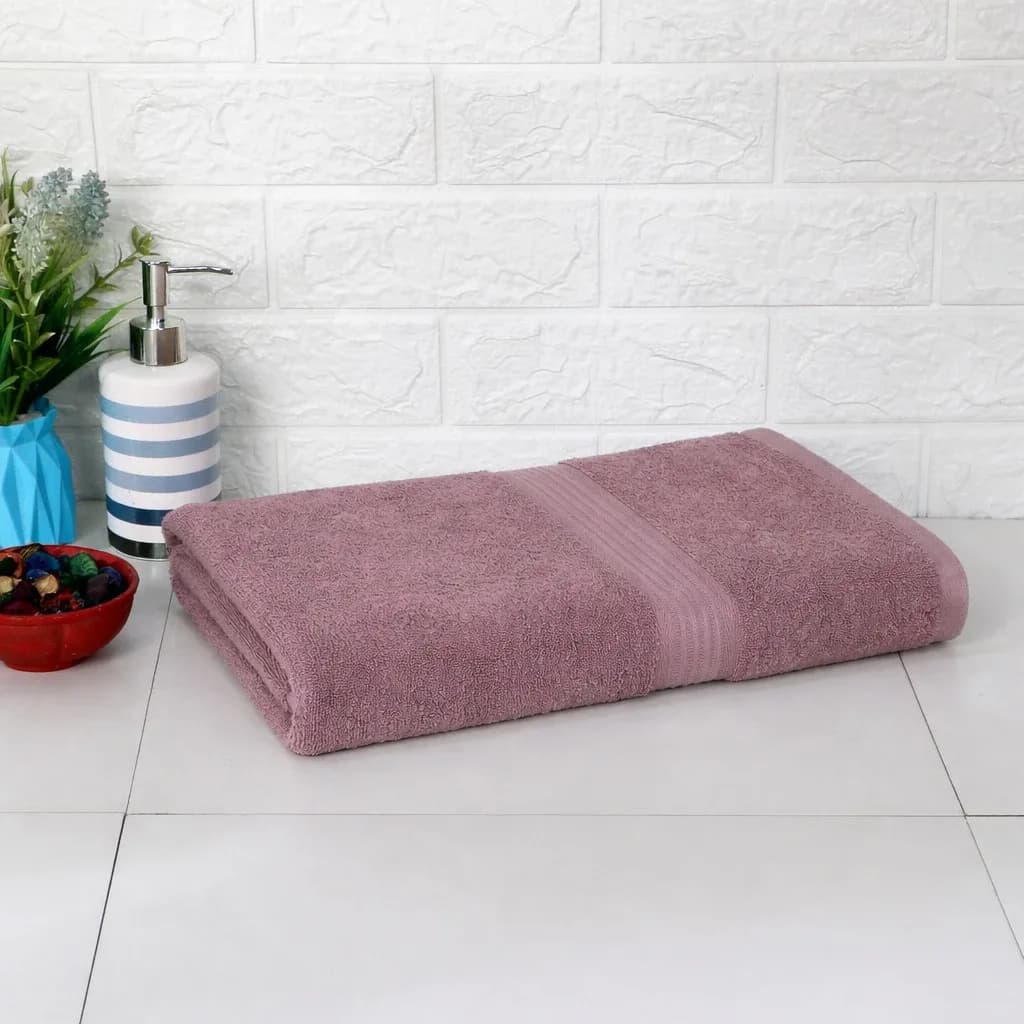 Rise N Shine 100% Pure Cotton Towel | Unisex | Large Towel | Zero Twist Towel