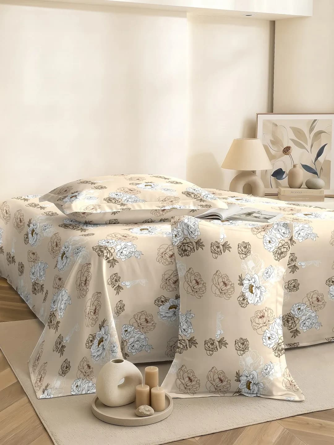Fantasy Cloud Cotton King 3PC Bedding Set
