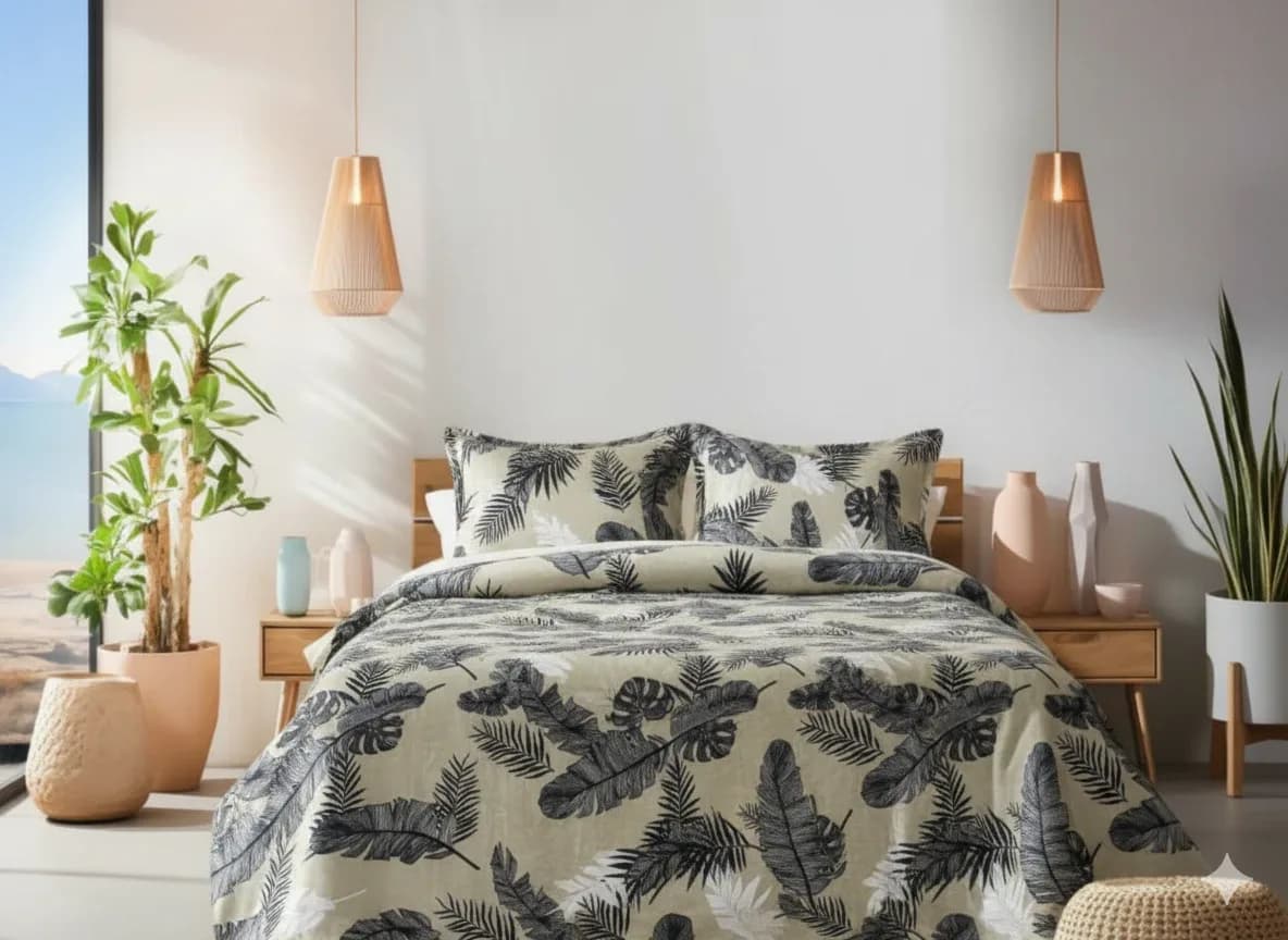 Faleno Collection Super-Warm Flannel Queen Bedding Set – Winter Bedding | 90x100 inches
