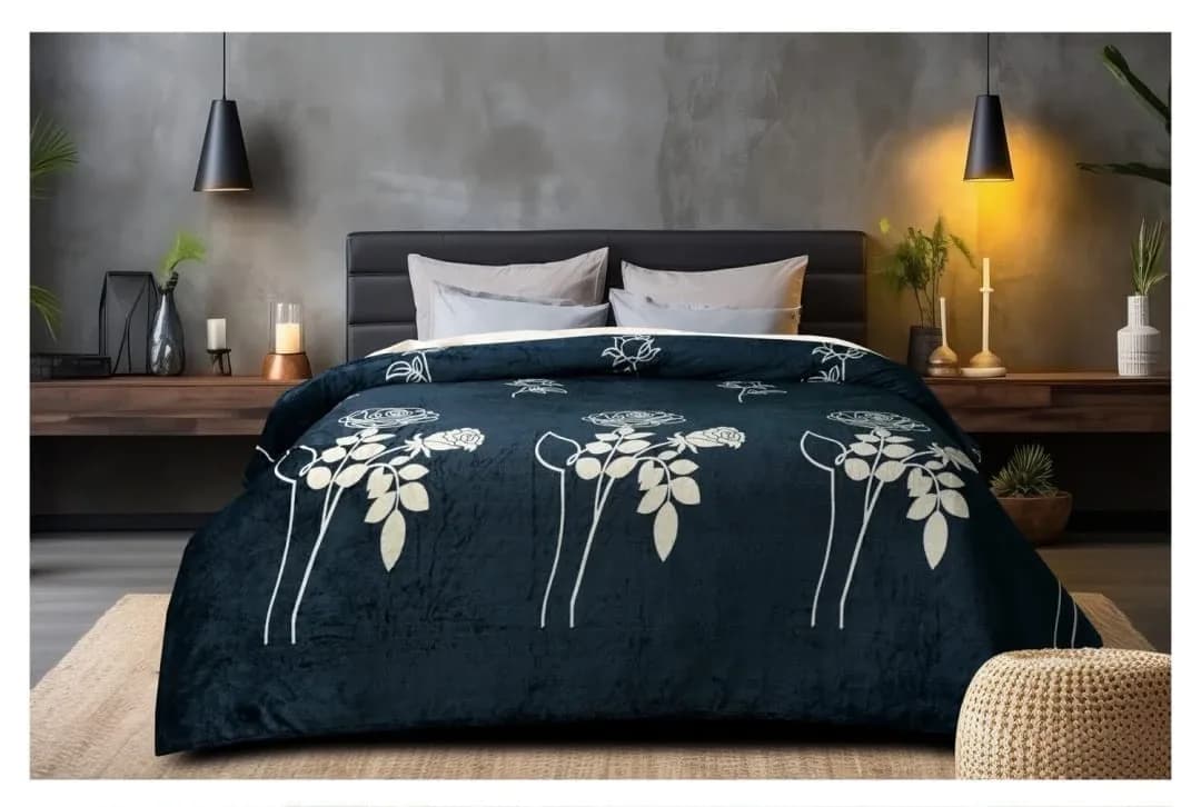 Faleno Collection Super-Warm Flannel Queen Bedding Set – Winter Bedding | 90x100 inches