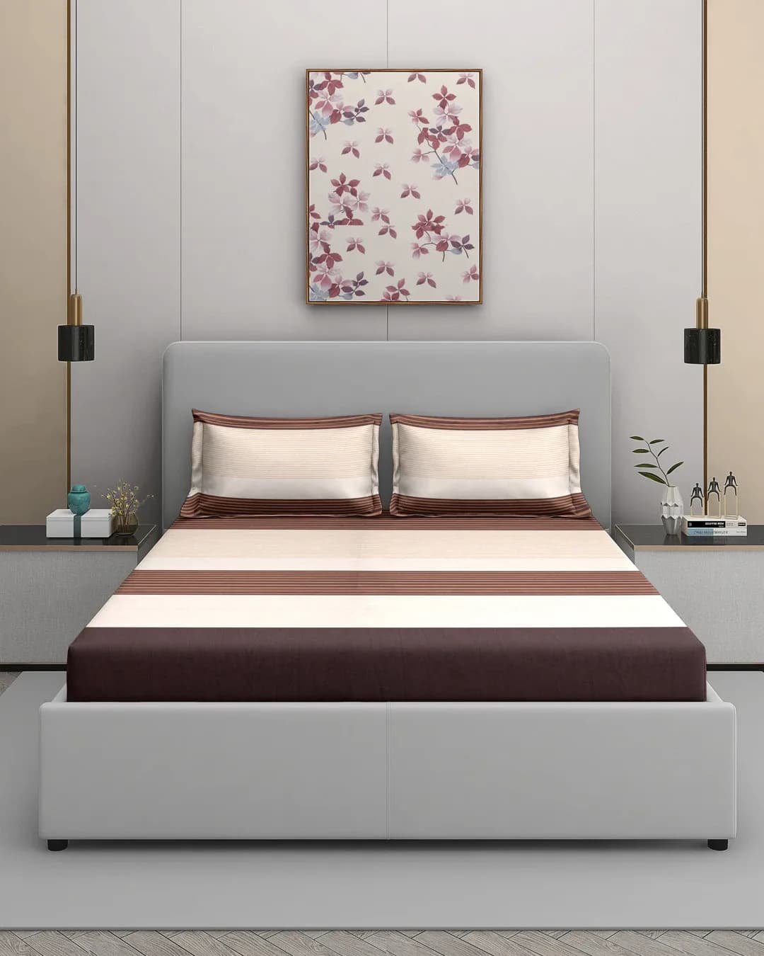 Faleno Collection Super-Warm Flannel Queen Bedding Set – Winter Bedding | 90x100 inches