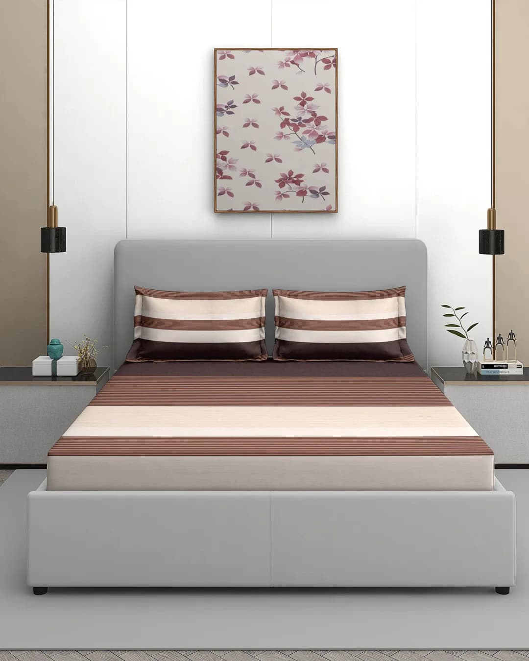 Faleno Collection Super-Warm Flannel Queen Bedding Set – Winter Bedding | 90x100 inches
