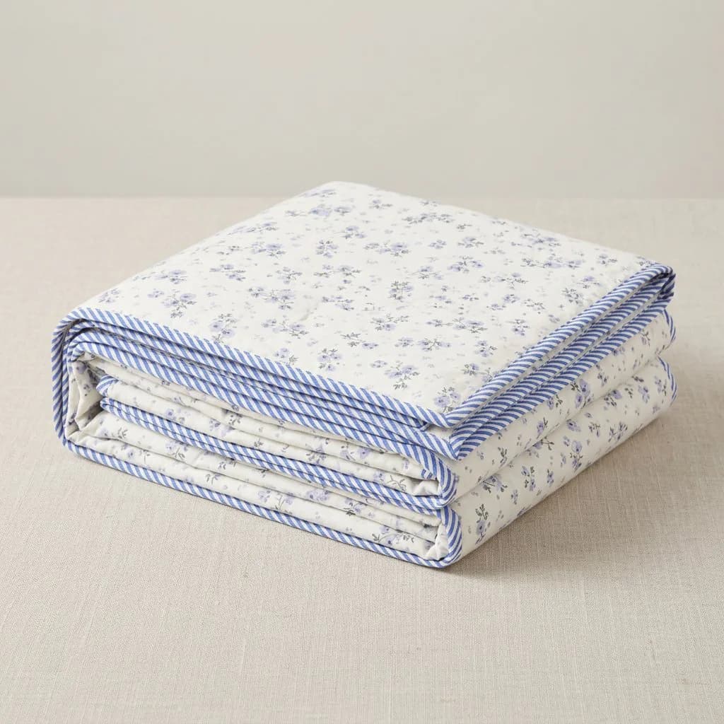 100% Pure Cotton Mulmul Double Bed Dohar