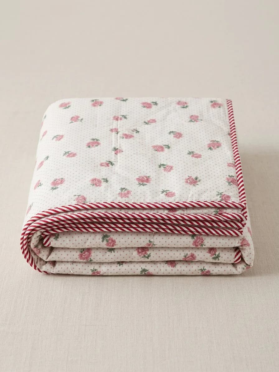 100% Pure Cotton Mulmul Double Bed Dohar