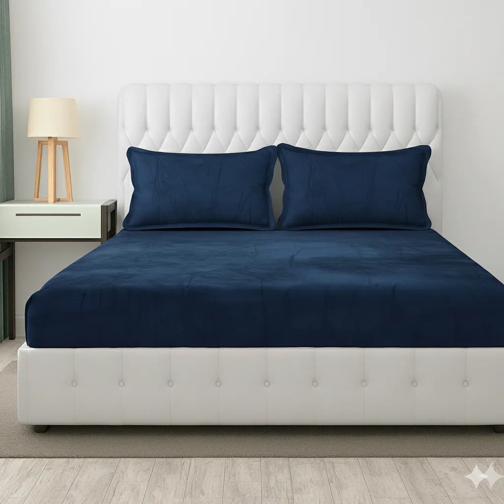 Faleno Collection Super-Warm Flannel Queen Bedding Set – Winter Bedding | 90x100 inches