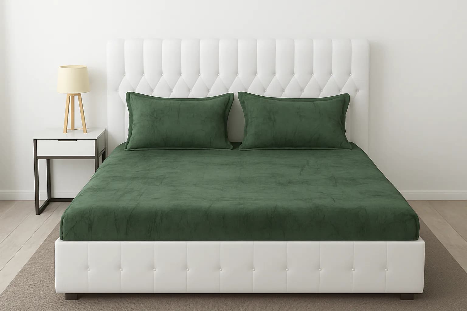 Faleno Collection Super-Warm Flannel Queen Bedding Set – Winter Bedding | 90x100 inches